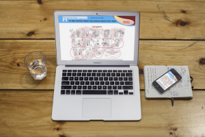 Мед. (рисованный сайт)