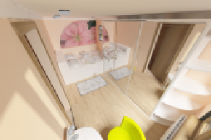 Интерьер комнаты в хрущевке