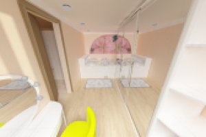 Интерьер комнаты в хрущевке