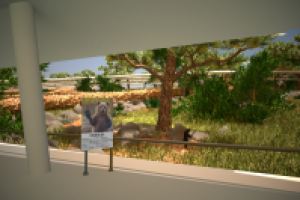 Моделирование+ визуализация территории зоопарка