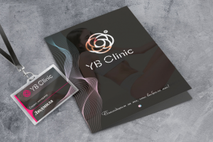 Дизайн папки и бейджа