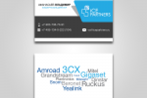 Дизайн визитки