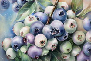 Картина интерьерная Черника