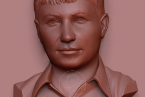 3д модель барельефа