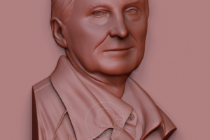 3д модель барельефа