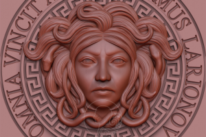 Барельеф Медузы Горгоны