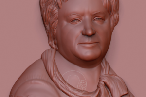 3д моделирование барельефа для литья из бронзы