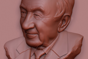 Разработка 3д модели памятной таблички