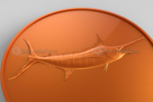 3D модель барельеф