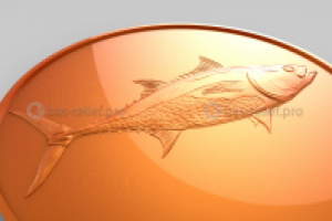 3D модель барельеф