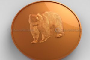 3D модель барельеф