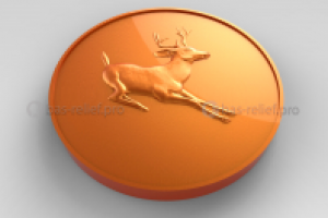 3D модель барельеф