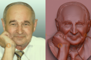 Моделирование 3D барельефа по фотографии. Частный заказ