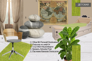 Принципиальный подбор мебели в детскую