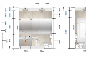 Развертка санузла