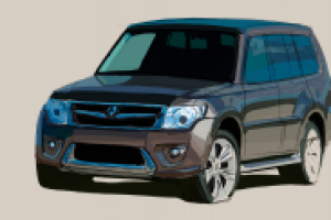 Pajero. Бампер.