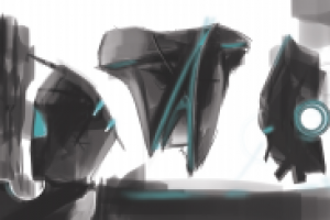 Наброски рандомного транспорта.