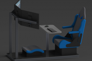 Геймерское кресло-стол (эскиз #2)