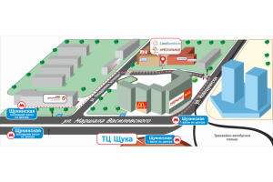 3d карта для ЖК Щукино