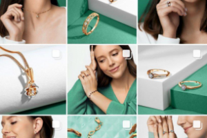 Съемка контента для соц.сетей для сети 585*Золотой