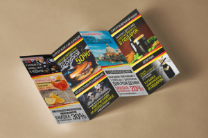 Призма/меню для бара