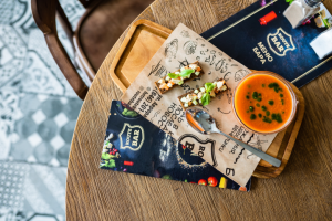 Основное меню и меню дня для ROUT BAR (Самара)