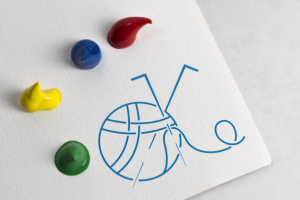 логотип для мастера картин из фелтинга