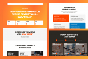 Banking Service – Многостраничный сайт для банка