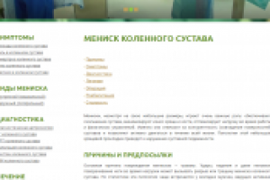 Контент для сайта о менисках - 42 SEO-текста