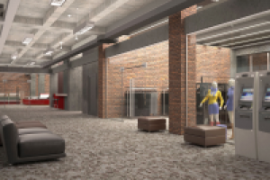 торговый центр в стиле лофт