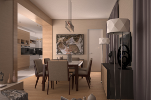 гостиная в загородном доме