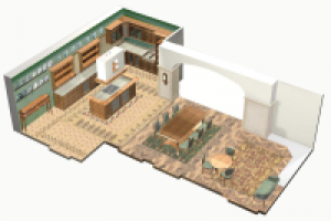 Квартира в стиле У. Морриса