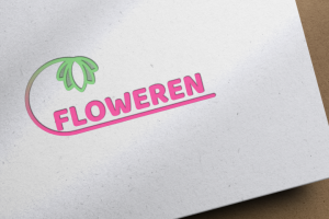 Логотип цветочного магазина