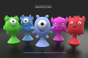 MONSTERS ( MONSTIKS ). Аналог фигурок от Stikeez.