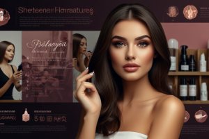 для салона красоты инфографика