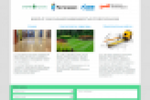 Сайт клининговой компании New Trend