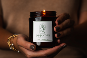 Разработка этикетки для бренда свечей ручной работы