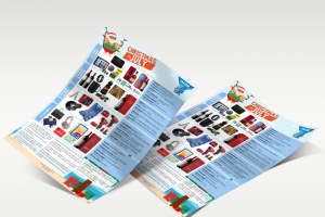 Разработка листовки о новой акции