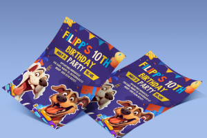 Приглашение на детский день рождения