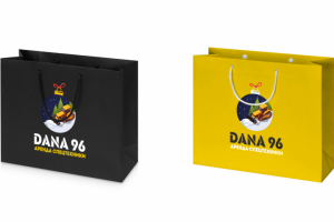 Разработка дизайна подарочного новогоднего пакета