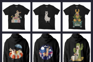 Дизайн футболок и толстовок