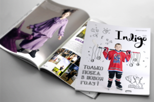 Верстка журнала IndigoKids