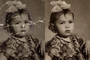 Восстановление архивных фотографий