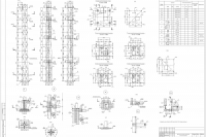 Вышка высотой 30м для антенн мобильной связи - КМ+КМД
