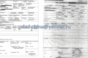 Перевод экспортной декларации