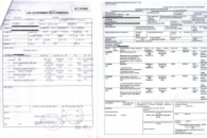 перевод китайской экспортной декларации