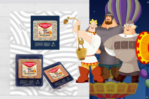 упаковка сосиски