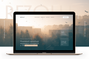 Landing Page "Rezolut"
