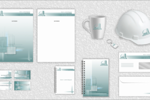 Фирменный стиль строительной компании "Регион-Строй ДВ"