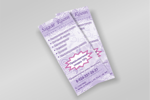 Флаера евро формат - студия красоты "Shugar room''